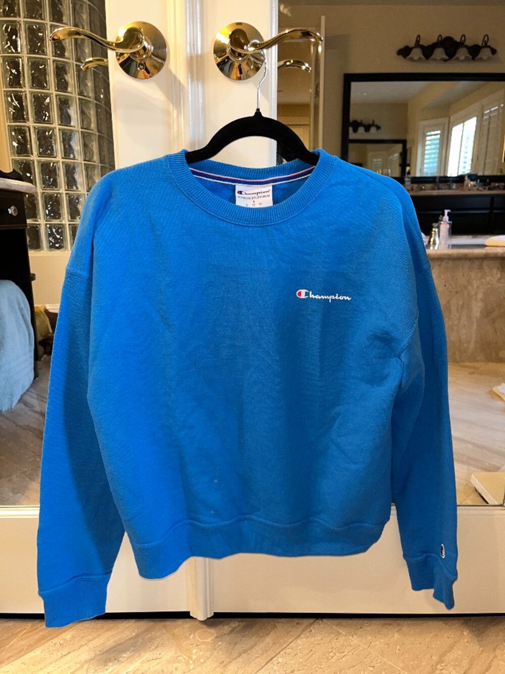 Blue Champion Crewneck